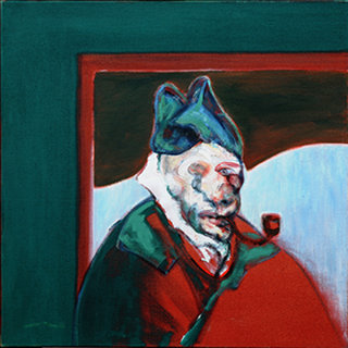 Francis Bacon, 'Eerbetoon aan Van Gogh', 1960.