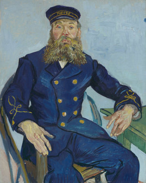 Vincent van Gogh, Postbode Joseph Roulin, 1888, olieverf op doek, 81,3 × 65,4 cm, Museum of Fine Arts, Boston. Schenking van Robert Treat Paine. Foto © Museum of Fine Arts, Boston