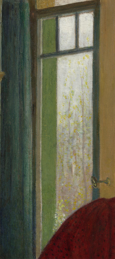 Details raampartij na restauratie 'Portret van Jo'