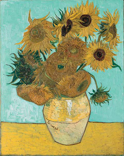 Vincent van Gogh, Sunflowers, 1888, Neue Pinakothek, Munich