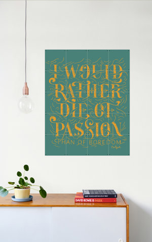 IXXI Van Gogh Museum x Pieter Ceizer - 'I would rather die  of passion'