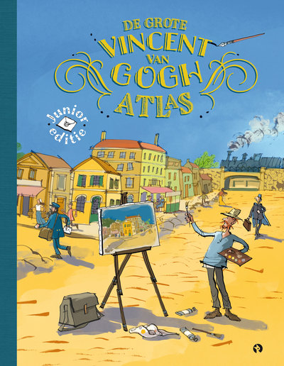 Boekcover van De Grote Vincent van Gogh Atlas Junioreditie 