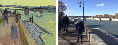 Rhône kade met de brug van Trinquetaille (Particuliere collectie)