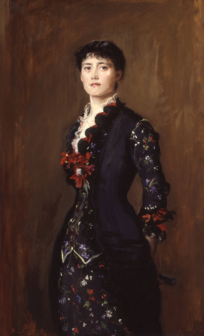 Sir John Everett Millais, 'Louise Jane Jopling (geboren Goode, later Rowe)', 1879.