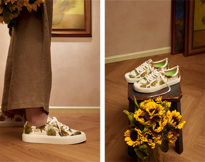 Sneakers from the CARIUMA x Van Gogh Museum collection