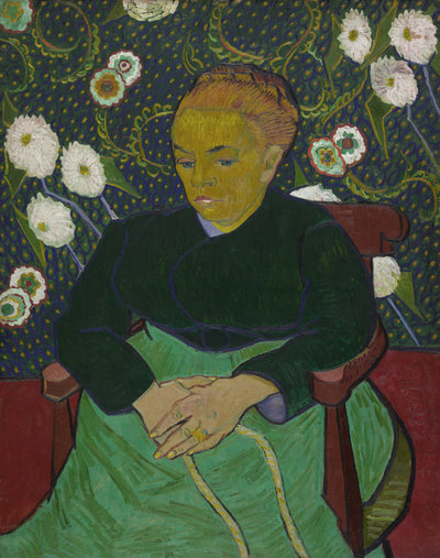 Vincent van Gogh, Madame Roulin Rocking the Cradle (La Berceuse), 1889, Art Institute of Chicago