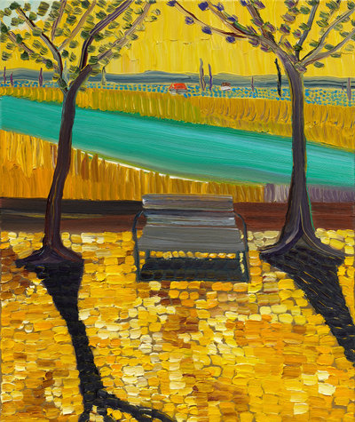 Matthew Wong, The Space Between Trees, 2019, Private Collection, © Matthew Wong Foundation c/o Pictoright Amsterdam 2023 