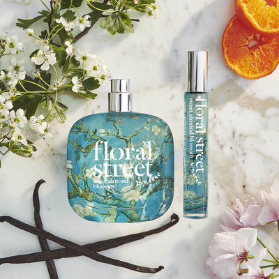 Sweet Almond Blossom: het nieuwe parfum van Floral Street, verkrijgbaar in 50 ml en 10 ml
