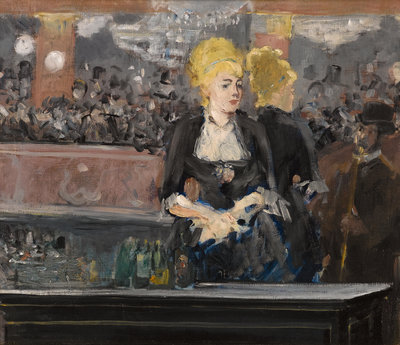 Édouard Manet, Studie voor ‘Een bar in de Folies-Bergère’, 1881, particuliere collectie 