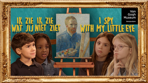 Beginscherm voor de videoserie Ik zie ik zie wat jij niet ziet