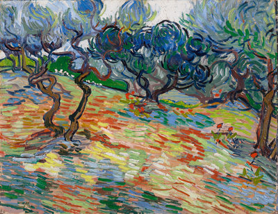 Vincent van Gogh, Olive Trees, 1889. Collection: National Galleries Scotland.