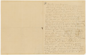 Brief van Vincent van Gogh aan Paul Gauguin