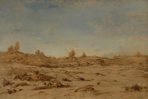 Théodore Rousseau, the forest of Fontainebleau: Gorges d'Apremont, c. 1848, Van Gogh Museum Amsterdam