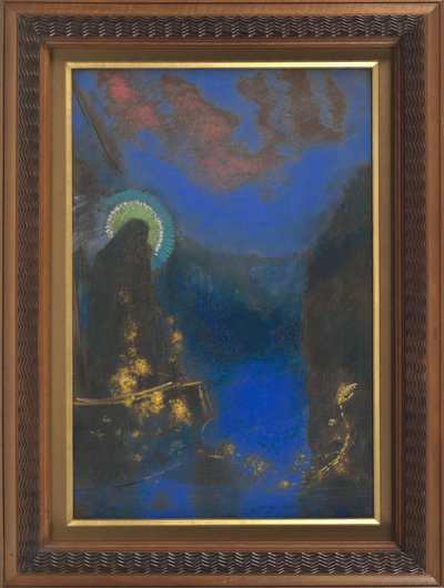 Odilon Redon, The Boat, 1898 in originele lijst