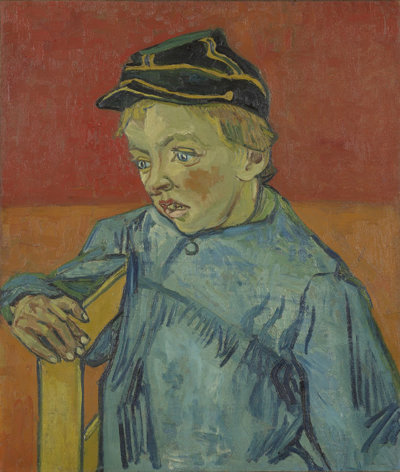 Vincent van Gogh, 'Portret van Camille Roulin', 1888. Collectie Museu de Arte de São Paulo, Brazilië.