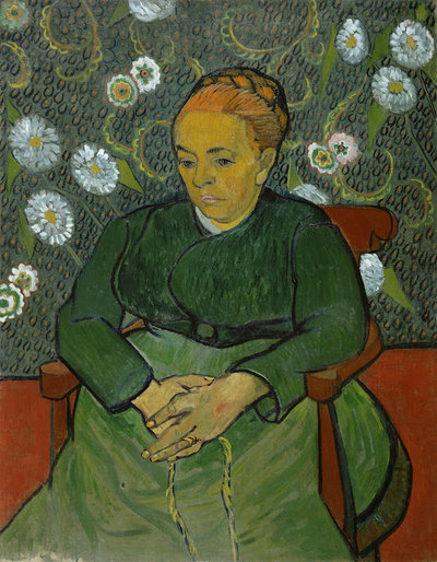 Vincent van Gogh, Augustine Roulin (La berceuse), 1889. Stedelijk Museum Amsterdam 
