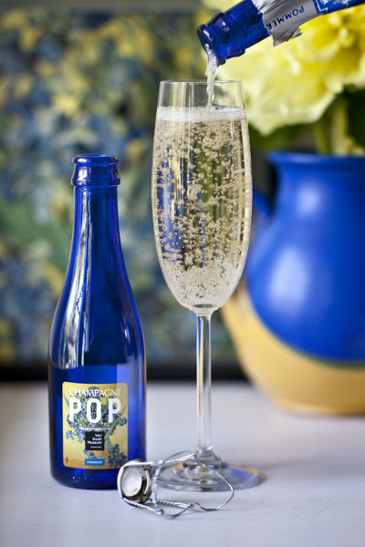 Flesje Pommery champagne