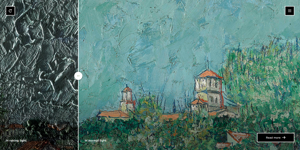 Screenshot from the app Unravel Van Gogh