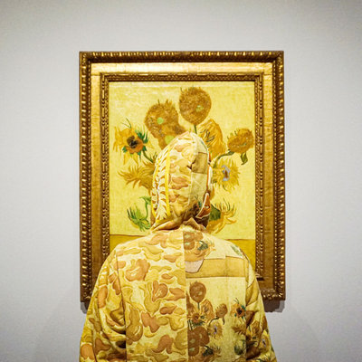 A BATHING APE®︎ Sunflowers hoodie