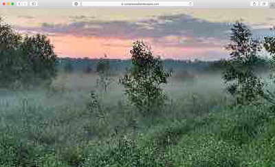 A compressed landscape by Jan Robert Leegte