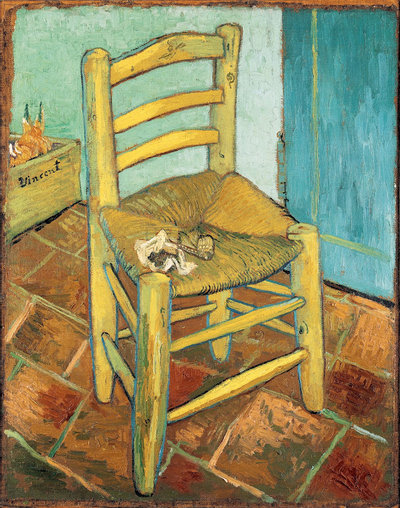 Vincent van Gogh, Van Gogh’s Chair, 1888, The National Gallery, London