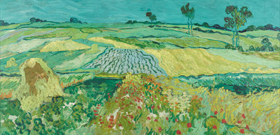 Vincent van Gogh, Fields near Auvers-sur-Oise , 1890, Belvedere Museum, Vienna 