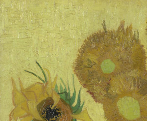 Detail van 'De Zonnebloemen' 