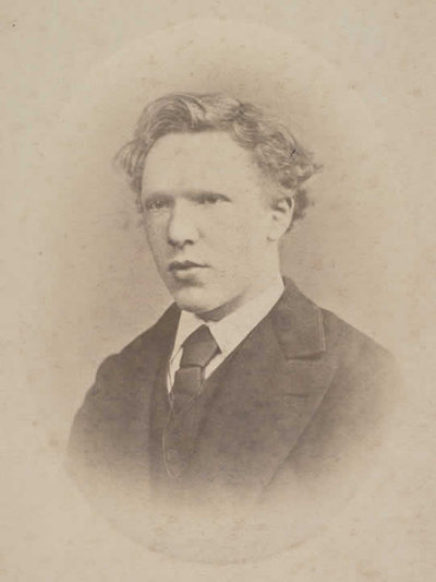 Photo of the young Vincent van Gogh