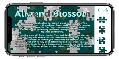 Impression of the puzzle game Masterpieced by Borderleap x Van Gogh Museum 