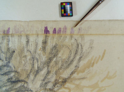 Detail of: Vincent van Gogh, Heath, 1888, Van Gogh Museum, Amsterdam (Vincent van Gogh Foundation)