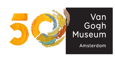 Van Gogh Museum 50 year anniversary logo