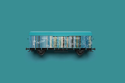 Märklin Van Gogh Museum Amandelbloesem treinwagon