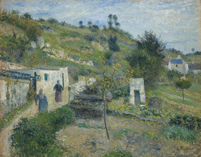 Camille Pissarro, The Hills near Auvers, 1882, Museum Boijmans Van Beuningen, Rotterdam, gift of Rotterdam friends of the arts    