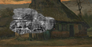 Screenshot uit de app Ontrafel Van Gogh