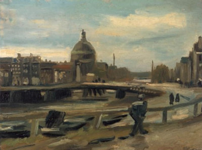 Vincent van Gogh, Gezicht op Amsterdam, 1885 Collectie Stichting P. en N. de Boer, Amsterdam