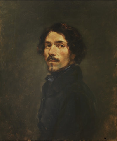 Eugène Delacroix, 'Zelfportret', ca. 1840.