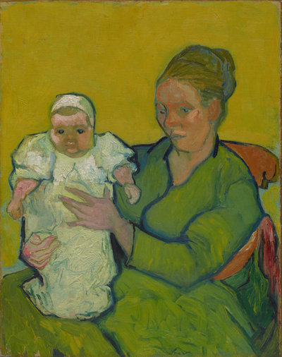 Vincent van Gogh, Madame Augustine Roulin and Baby Marcelle, 1888, Philadelphia Museum of Art