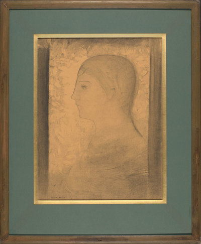 Odilon Redon, Youth, 1891, in original frame