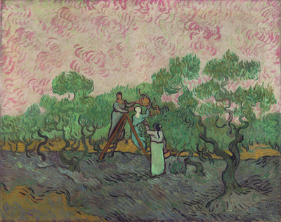 Vincent van Gogh, Women Picking Olives, 1889. The Metropolitan Museum of Art, New York​
