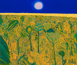 Matthew Wong, Coming of Age Landscape, 2018