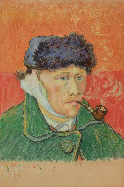 mile Schuffenecker, copy of Vincent van Gogh's selfportrait 