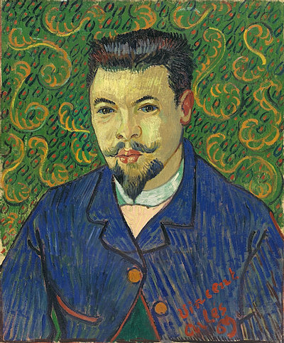 Vincent van Gogh, Portrait of Dr Félix Rey, 1889, Pushkin Museum, Moscow