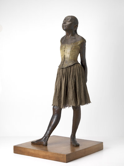 Edgar Degas, The Little Fourteen-Year-Old Dancer, 1880–1882 (cast 1922), Museum Boijmans, Van Beuningen, Rotterdam, loan Stichting Boijmans Van Beuningen Photo: Tom Haartsen  