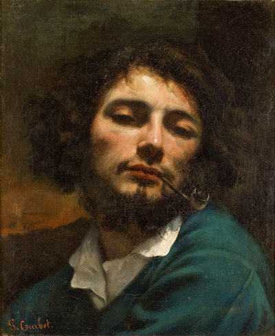 Gustave Courbet, 'Man met pijp', 1846. 