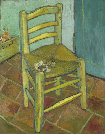 Vincent van Gogh, Van Goghs stoel, 1888, The National Gallery, Londen