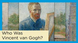 Video thumbnail showing the image of Vincent van Gogh's Self-Portrait as a Painter