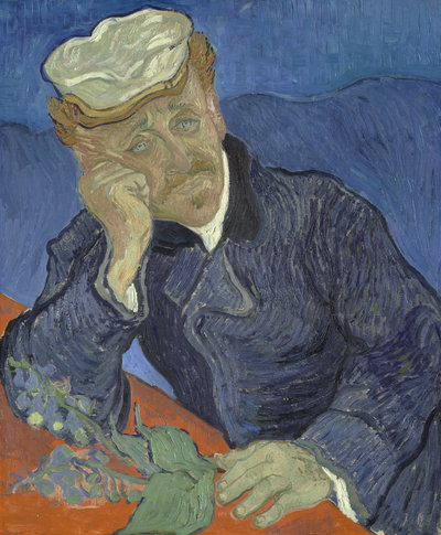 Vincent van Gogh, Doctor Paul Gachet, 1890, oil on canvas, 68.2 x 57 cm, Musée d’Orsay, Paris 
