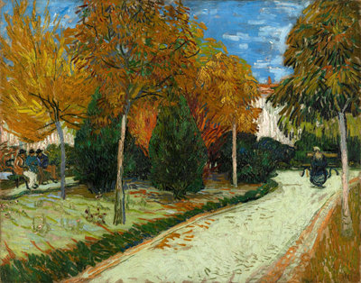 Vincent van Gogh, Het park, oktober 1888, olieverf op doek, 72 x 93 cm, privé collectie (F 472 JH 1598)