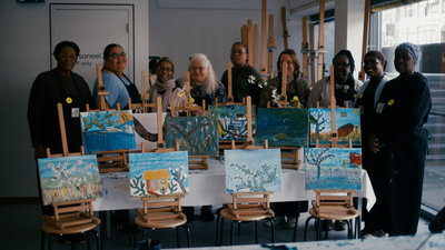 Deelnemers van het empowermenttraject 'Ik ben Jo!'