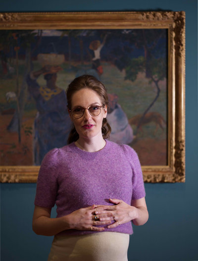 Lisa Smit, Conservator Schilderijen. Foto: Heleen van Driel